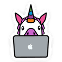 Unicorn sticker